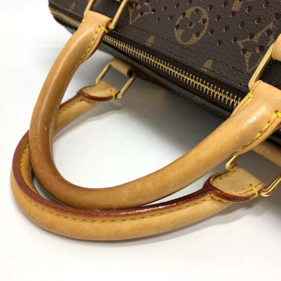 LOUIS VUITTON M95180 Monogram Perfo Speedy30 Hand Bag - Picture 9 of 15